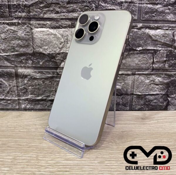 IPHONE 15 PRO - TIPO EXHIBICION - SIM VIRTUAL