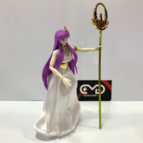 FIGURA DE COLECCIÓN CABALLEROS DEL ZODIACO  -ATHENA-SAORI - Imagen 6