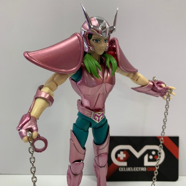 FIGURA COLECCIONABLE CABALLEROS DEL ZODIACO - SHUN DE ANDRÓMEDA - Imagen 2