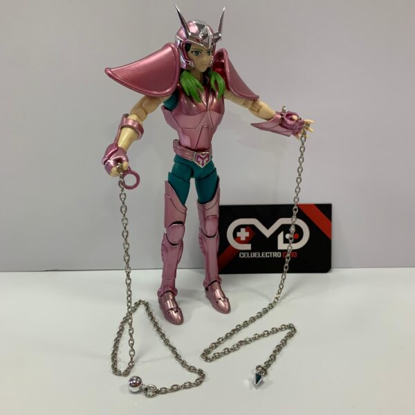 FIGURA COLECCIONABLE CABALLEROS DEL ZODIACO - SHUN DE ANDRÓMEDA - Imagen 3
