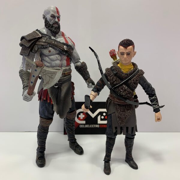 FIGURA COLECCIONABLE GOD OF WAR - KRATOS AND ATREUS - Imagen 19