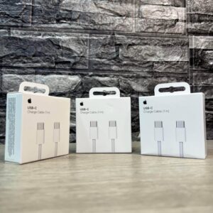 CABLE ORIGINAL APPLE CARGA USB-C / USB-C 1M