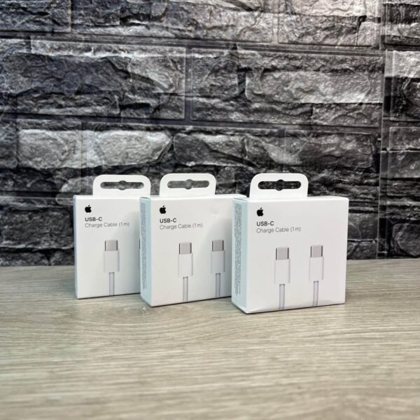CABLE ORIGINAL APPLE CARGA USB-C / USB-C 1M - Imagen 3