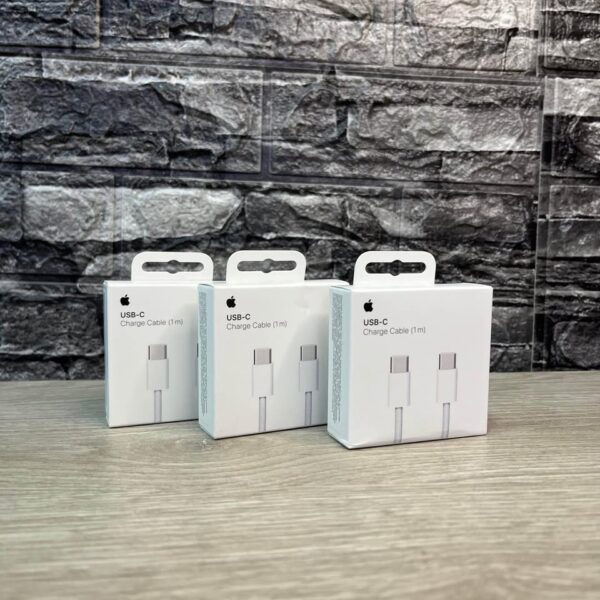 CABLE ORIGINAL APPLE CARGA USB-C / USB-C 1M - Imagen 4