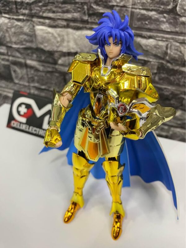 FIGURA COLECCIONABLE CABALLERO DORADO SAGA DE GÉMINIS; CABALLEROS DEL ZODIACO - Imagen 2
