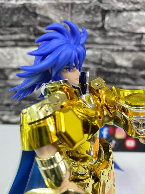 FIGURA COLECCIONABLE CABALLERO DORADO SAGA DE GÉMINIS; CABALLEROS DEL ZODIACO - Imagen 4
