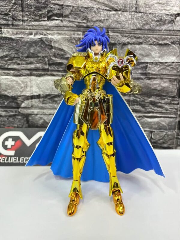 FIGURA COLECCIONABLE CABALLERO DORADO SAGA DE GÉMINIS; CABALLEROS DEL ZODIACO - Imagen 6