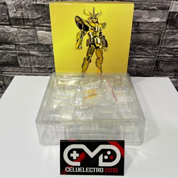 FIGURA COLECCIONABLE ARMADURA DORADA DE SAGITARIO TORNEO GALÁCTICO; CABALLEROS DEL ZODIACO - Imagen 6