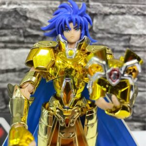 FIGURA COLECCIONABLE CABALLERO DORADO SAGA DE GÉMINIS; CABALLEROS DEL ZODIACO