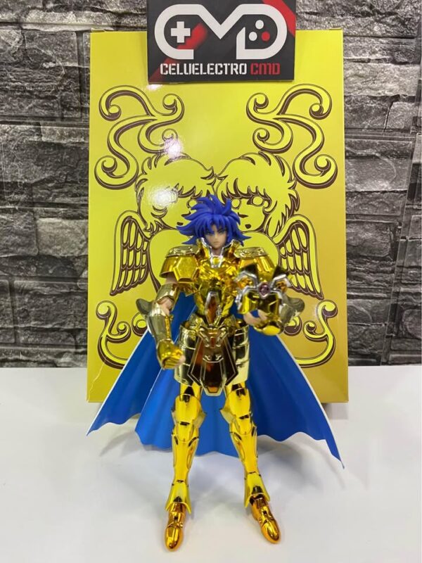 FIGURA COLECCIONABLE CABALLERO DORADO SAGA DE GÉMINIS; CABALLEROS DEL ZODIACO - Imagen 7
