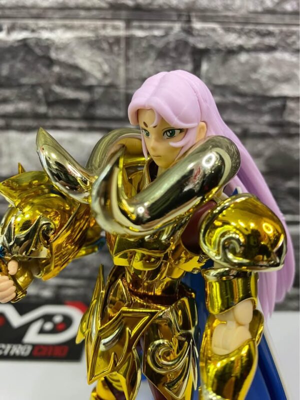 FIGURA COLECCIONABLE CABALLERO DORADO MU DE ARIES - Imagen 6