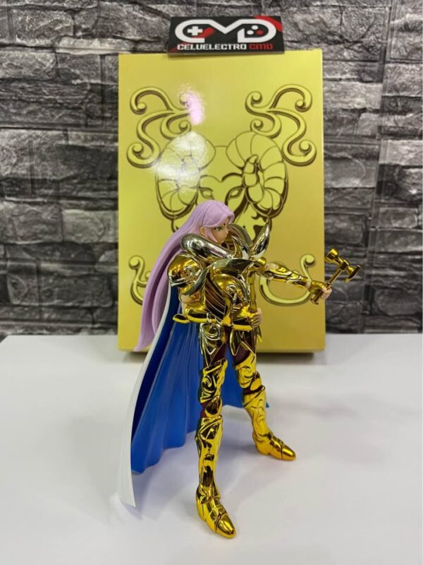 FIGURA COLECCIONABLE CABALLERO DORADO MU DE ARIES - Imagen 7