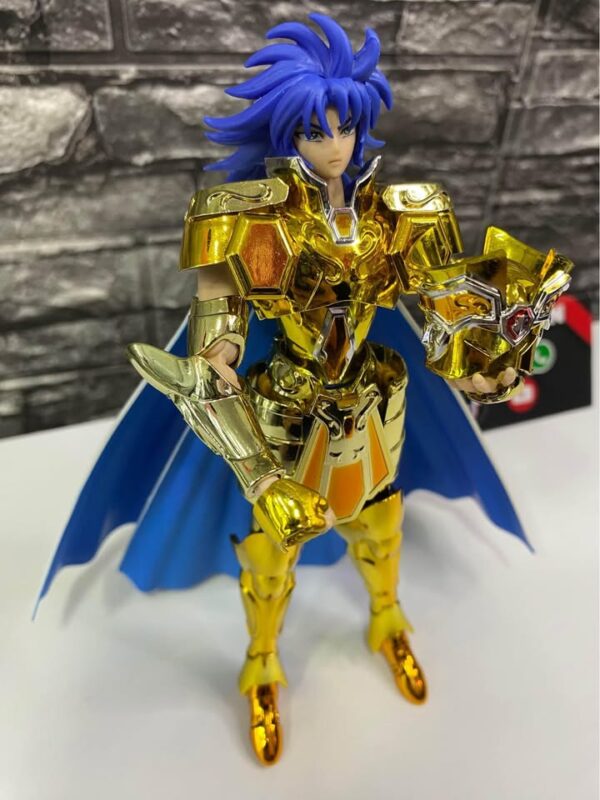 FIGURA COLECCIONABLE CABALLERO DORADO SAGA DE GÉMINIS; CABALLEROS DEL ZODIACO - Imagen 9