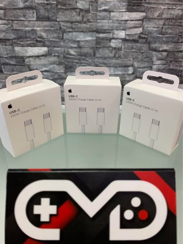 CABLE ORIGINAL APPLE CARGA USB-C / USB-C 2M - Imagen 4