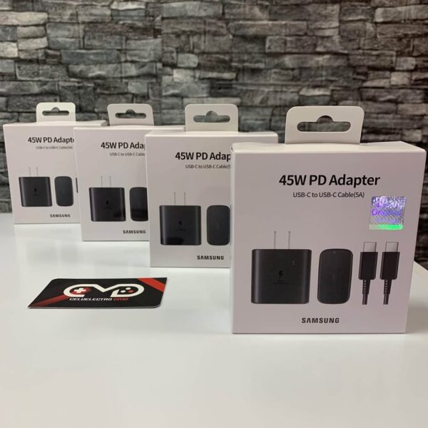 CARGADOR COMPLETO SAMSUNG 45W USB-C A USB-C ORIGINAL - Imagen 2