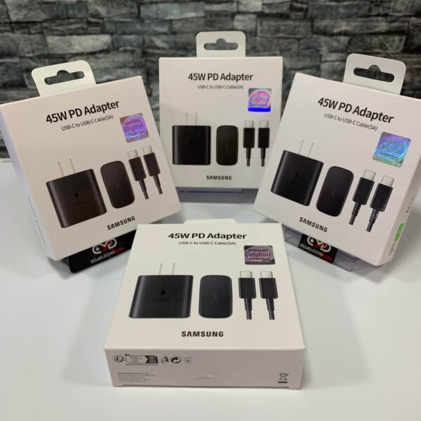 CARGADOR COMPLETO SAMSUNG 45W USB-C A USB-C ORIGINAL - Imagen 7