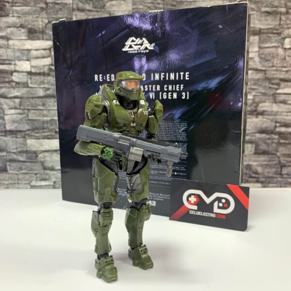 FIGURA COLECCIONABLE RE EDIT HALO INFINITE MASTER CHIEF - Imagen 2