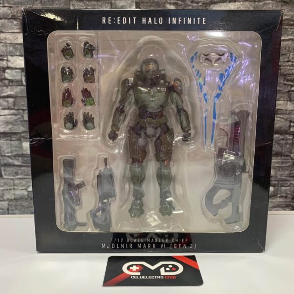 FIGURA COLECCIONABLE RE EDIT HALO INFINITE MASTER CHIEF - Imagen 3