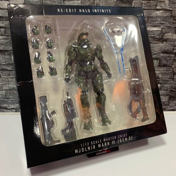 FIGURA COLECCIONABLE RE EDIT HALO INFINITE MASTER CHIEF - Imagen 9