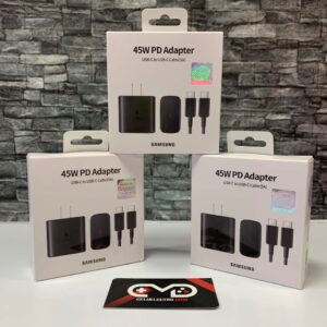 CARGADOR COMPLETO SAMSUNG 45W USB-C A USB-C ORIGINAL