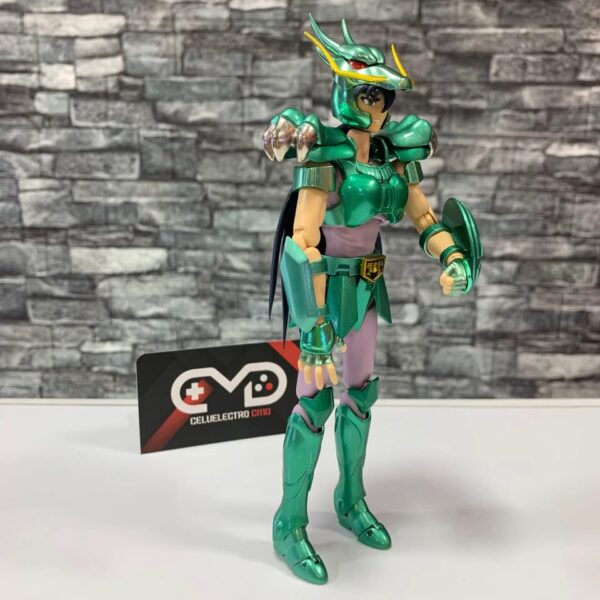 FIGURA COLECCIONABLE SHIRYU DE DRÁGON; CABALLEROS DEL ZODIACO - Imagen 6