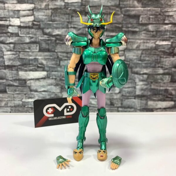 FIGURA COLECCIONABLE SHIRYU DE DRÁGON; CABALLEROS DEL ZODIACO - Imagen 7