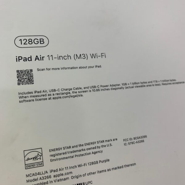 iPad Air-11 pulgadas (M3)-128GB NUEVA. - Imagen 7