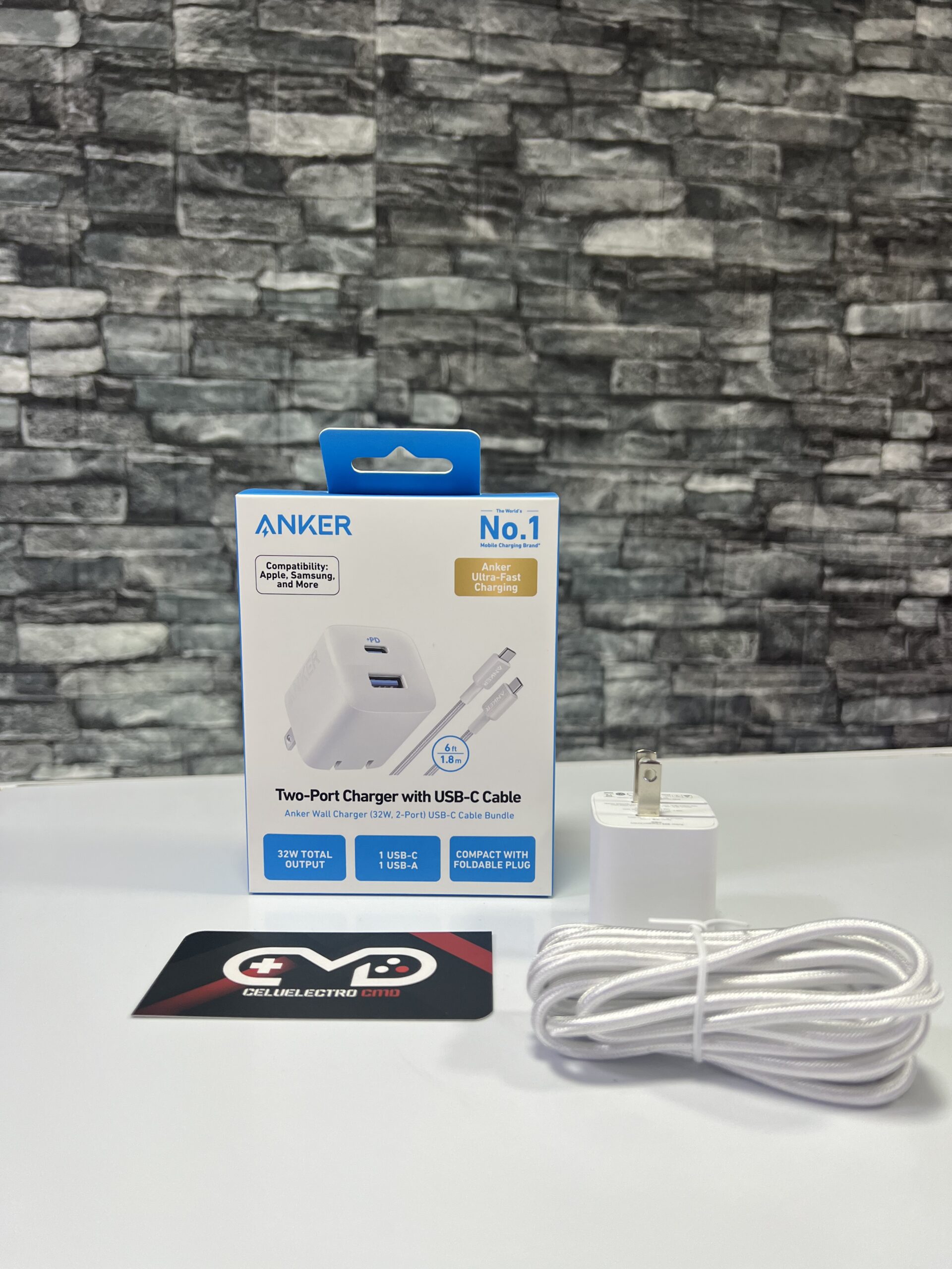 Cargador Anker / 32W / Nuevo