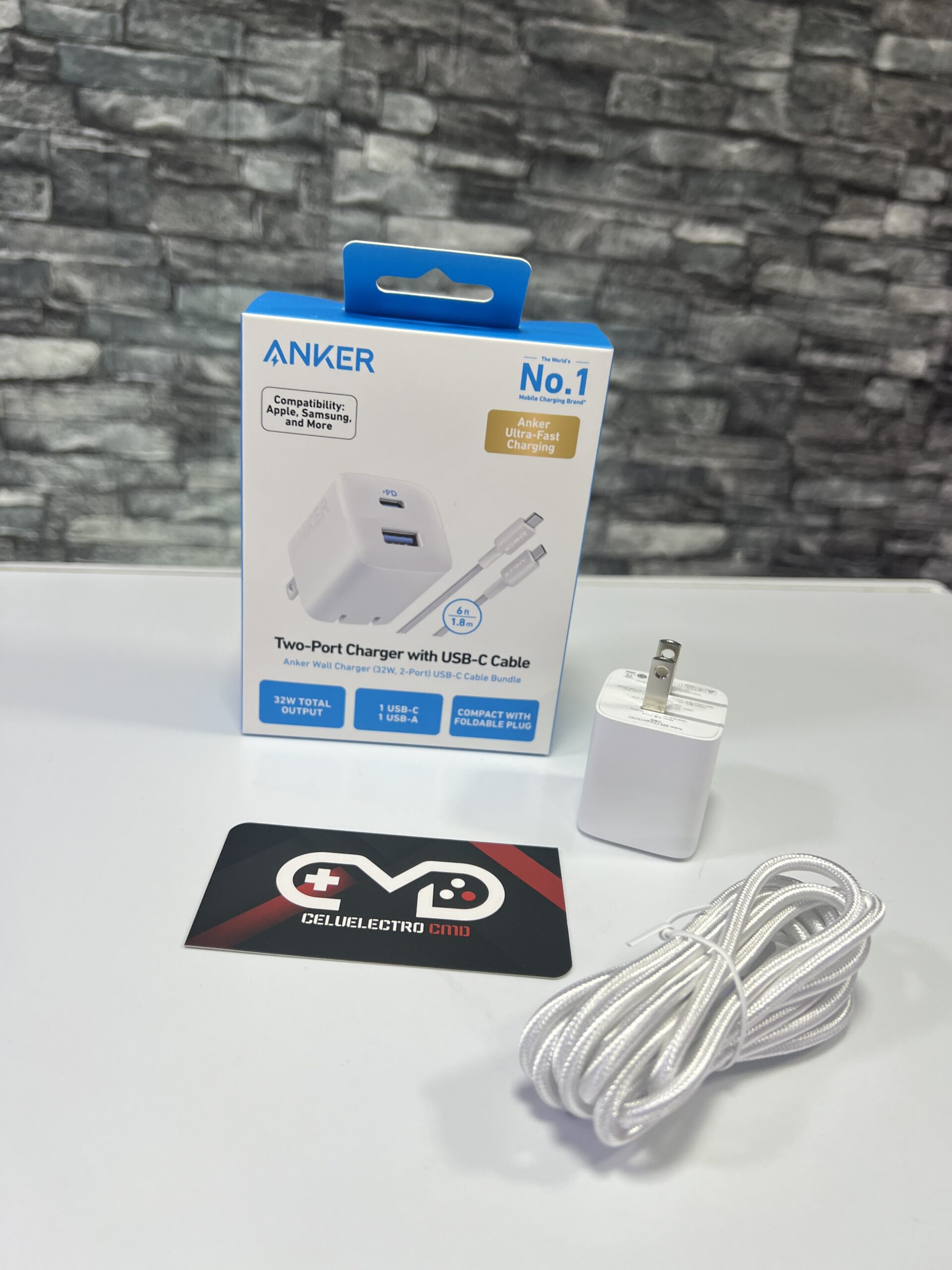 Cargador Anker / 32W / Nuevo - Imagen 3