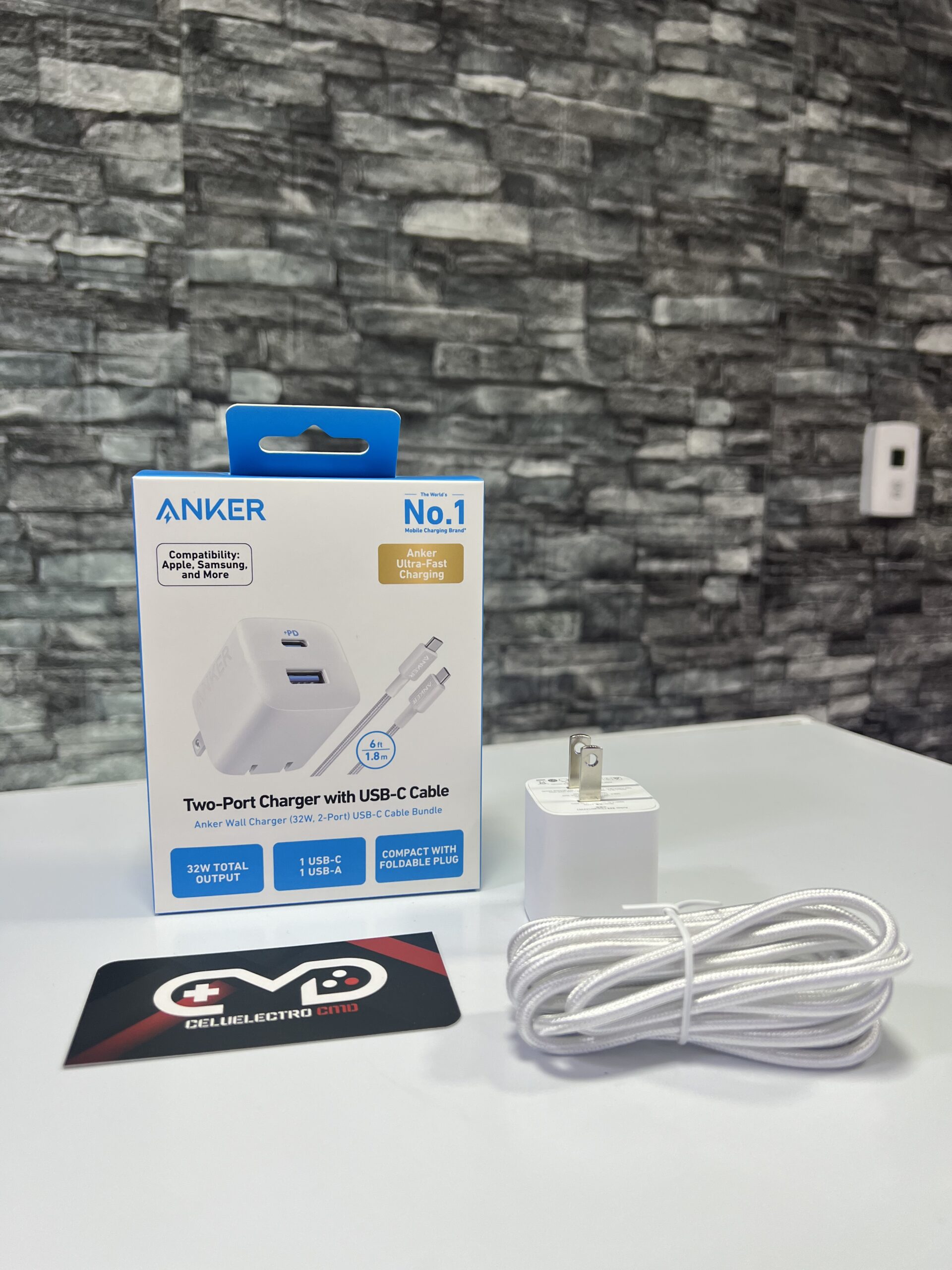 Cargador Anker / 32W / Nuevo - Imagen 6