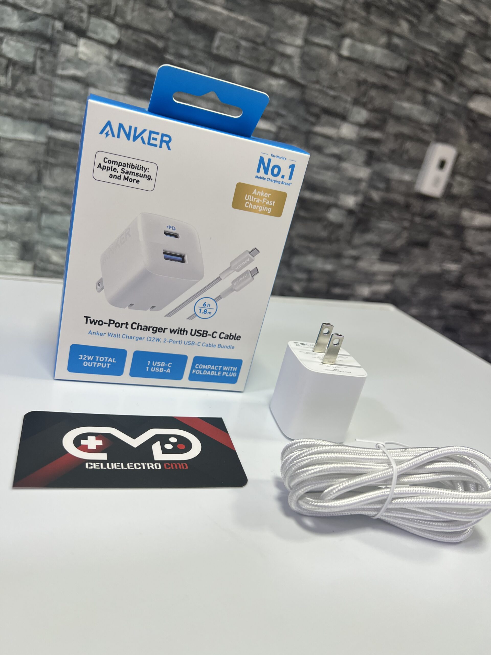 Cargador Anker / 32W / Nuevo - Imagen 7